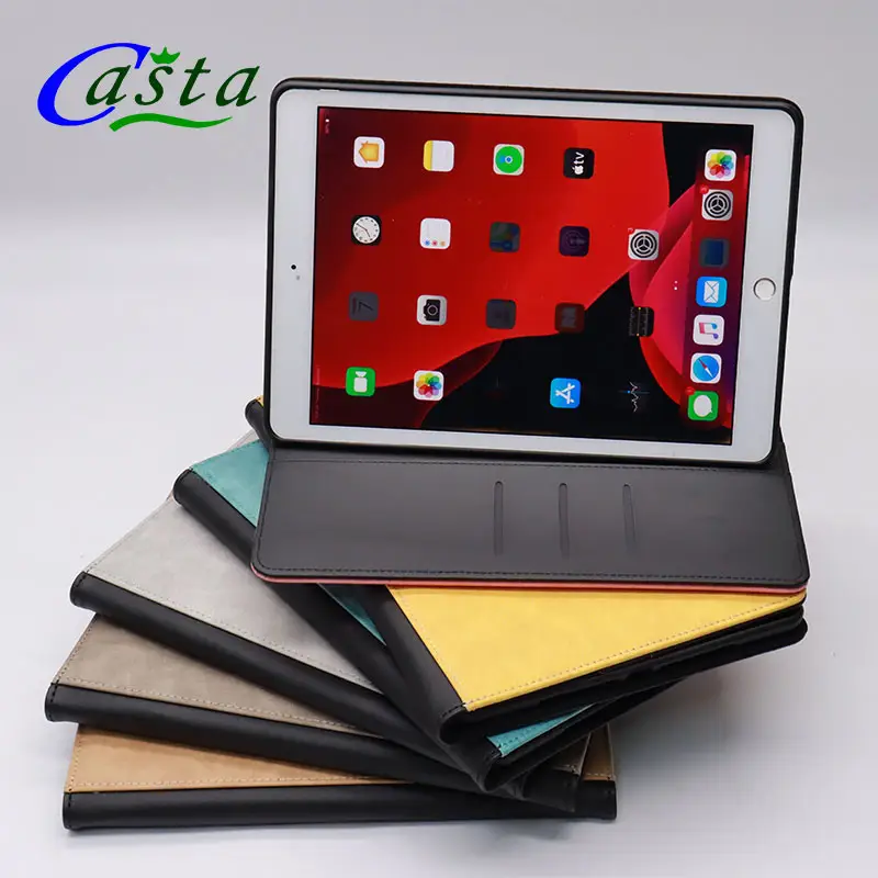 Funda protectora plegable para tableta con soporte de PU de 13 pulgadas para Apple iPad Pro de 11 pulgadas y 10,9 pulgadas, fundas para iPad con sublimación