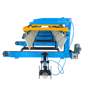 Apilador automático para embalaje de chapa de techo de acero Industria DE LA CONSTRUCCIÓN Máquina de embalaje Cojinete Motor Bomba Caja de cambios Mesa receptora - Product Image 1