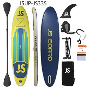 2024 js isup定制高品质流行批发新颖图案冲浪板js耐用充气站立桨板