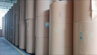 70-100g Virgin Brown Semi Extensible Sack Kraft Paper Rolls Sheets for Cement Packaging Bag