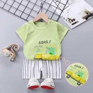 Conjuntos de ropa para bebés recién nacidos EVERYSTEP, ropa de verano para bebés varones, traje de manga corta, ropa para bebés niñas - Product Image 6