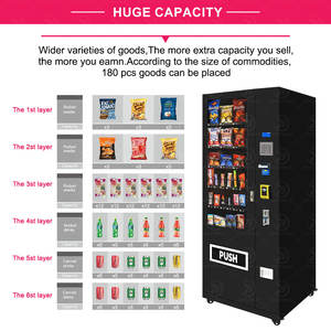 Máquina Expendedora de Bebidas Refrigeradas JFP con Sistema de Pago sin Efectivo MDB para Aeropuertos, Centros Comerciales y <span class=keywords><strong>Metro</strong></span> - Product Image 4