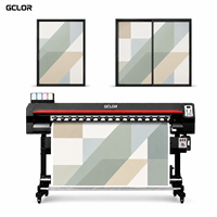 Impresora de Formato Ancho GCLOR Easyjet 1801 1802 1830mm, Máquina de Impresión por Sublimación con Tinta Eco Solvente I3200