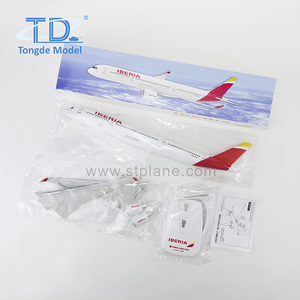 Modelo de Avión <span class=keywords><strong>Iberia</strong></span> A350-900 1/200 33cm de Plástico ABS, Color Personalizable, Regalo de Aviación Moderno, Ideal para Regalar - Product Image 6