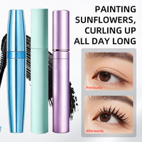 Mascara Crème OEM à Tenue Longue Durée, Effet Courbe, Imperméable, Volume et Séparation des Cils, Fourniture en Gros de Cosmétiques