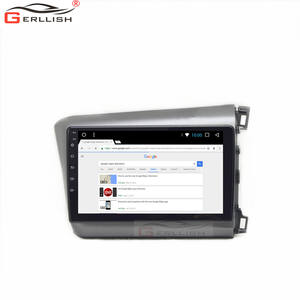 Gerlish IPSタッチスクリーン<span class=keywords><strong>Android</strong></span>カーDVDプレーヤーGPSナビゲーションホンダシビック2012-2015オーディオラジオステレオサポートPlaystore - Product Image 4