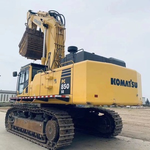 Excavadora Komatsu de 85 Toneladas Usada, Excavadora Komatsu PC850 con Brazo para Cambio de Roca y Martillo Triturador - Product Image 3