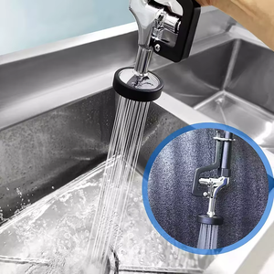 Robinet monté sur pont <span class=keywords><strong>professionnel</strong></span> pour robinet d'<span class=keywords><strong>évier</strong></span> commercial de restaurant commercial avec pulvérisateur à haute pression - Product Image 2