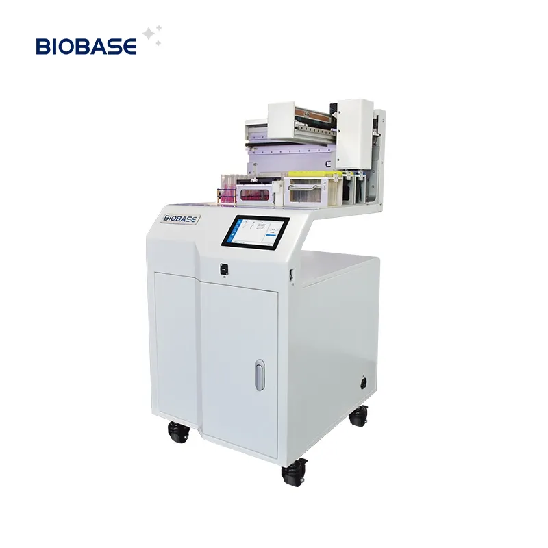 BIOBASE पूर्ण स्वचालित एलिसा प्रोसेसर BK-PR32 स्वचालित नमूना प्रसंस्करण प्रणाली पीसीआर के लिए मशीन, प्लेट एलिसा परीक्षण, रक्त समूह