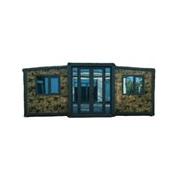 Maison conteneur extensible 20ft 40ft, préfabriquée portable, 2-3 chambres, en acier, isolée et résistante au vent