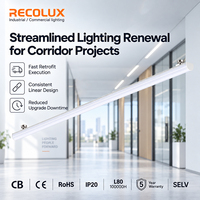 Kit de remplacement LED fluorescent magnétique pour modernisation de l'éclairage des bâtiments commerciaux