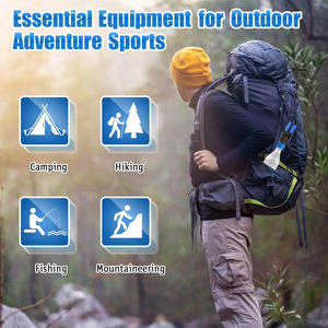 Kit de raccordement de filtre à eau LM LM25493 avec 10 joints d'étanchéité pour bouteilles en plastique à filetage externe de 28 mm pour la randonnée et le camping - Product Image 4