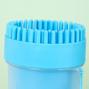 Groothandel Hondenbadborstel <span class=keywords><strong>Grooming</strong></span> Benodigdheden Draagbare Poot Poetsbeker - Product Image 3