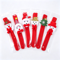 Gelang Natal Santa Claus Ringan dan Lembut, Laris Manis, dengan Lampu Menyala, Hadiah Mainan