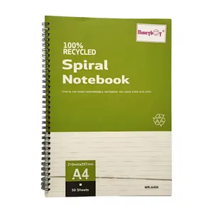 Útiles escolares A4 50 hojas cuaderno espiral con alta calidad