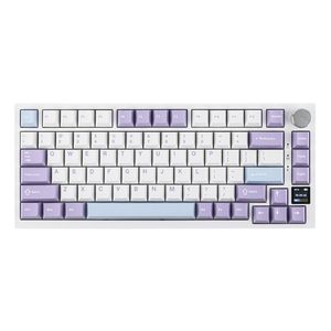 Teclado Mecánico Inalámbrico OEM ODM AK820 Pro 75 con Pantalla Inteligente TFT, Perilla, Montaje Gasket, Teclado Gaming BT2.4GHz USB-C con Cable - Product Image 1