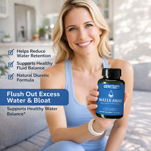 Capsules OEM Water Away soutiennent l’équilibre hydrique, réduisent les ballonnements, <span class=keywords><strong>diurétique</strong></span> végétal, marque privée - Product Image 2