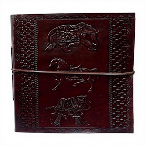 อัลบั้มรูปภาพปกหนังแท้ลายสัตว์โบราณทำมือขายส่ง - ของขวัญ - Product Image 1