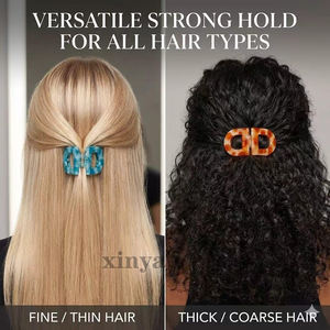 Pinzas de Pelo Magnéticas Pequeñas con Logotipo Personalizado, Fuerte Sujeción, 2 en 1, Multiusos, para Mujeres y Niñas, Antideslizantes - Product Image 5