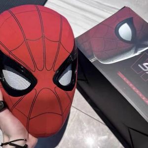 Disfraz de <span class=keywords><strong>Spiderman</strong></span> para Fiesta de Halloween 2025, Máscara de Superhéroe, Disfraz de <span class=keywords><strong>Spiderman</strong></span> con Máscaras LED - Product Image 6