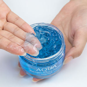 Mascarilla <span class=keywords><strong>Facial</strong></span> Hidratante de Gel de Cobre Azul con Ácido Hialurónico para <span class=keywords><strong>Piel</strong></span> Seca y Cuidado de Manos, Antiarrugas, Calidad Spa, OEM - Product Image 2