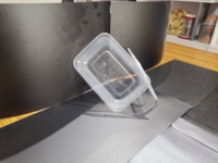 Récipient alimentaire en PP micro-ondable de 650ml en forme de rectangle pour la préparation des repas à emporter Stockage de la vaisselle Stockage en plastique traité sous blister