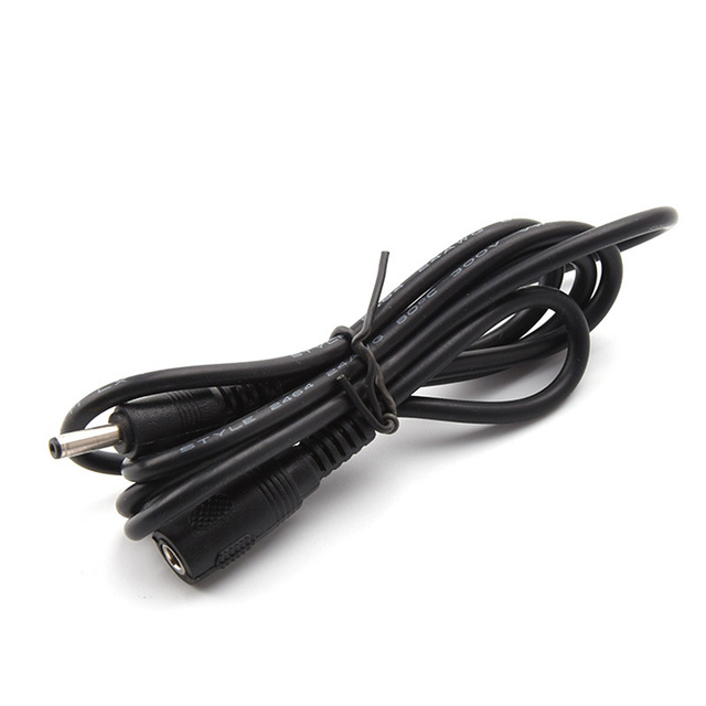 Cantell 1m 24AWG DC 3.5*1.35 Male to Female Cable DC Extension Cable DC Power Cable