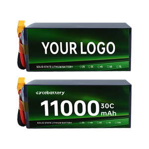 CEBATTERY 드론 리포 배터리 4S <span class=keywords><strong>6S</strong></span> 리튬 폴리머 배터리 8300mAh 10000mAh 11000mAh 64000mAh FPV 드론용 리포 배터리 - Product Image 1