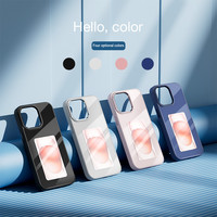 Coques de Téléphone NFC en Gros avec Écran E Ink Intelligent et Housse en PC pour iPhone NFC 13 14 15 16 17 Pro Max, Étui Personnalisable DIY