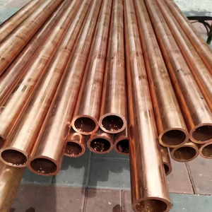 Tubo in <span class=keywords><strong>Rame</strong></span> Dritto, Tubo in Ottone per Conducibilità Elettrica, Tubo in <span class=keywords><strong>Rame</strong></span> Rivestito in PVC Isolato Disponibile - Product Image 4