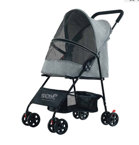 Poussette pour animaux de compagnie <span class=keywords><strong>Bello</strong></span> légère, confortable, durable, pliable d'une seule main, à quatre roues, poussette portable pour chien - Product Image 1