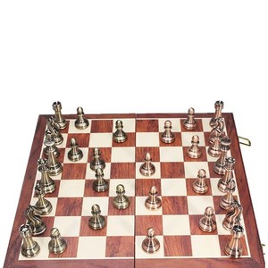 Set di <span class=keywords><strong>Scacchi</strong></span> Internazionali XCL di Lusso, Durevole e Grande, con Scacchiera Pieghevole in Acrilico, Pezzi di Alta Qualità, Regalo da <span class=keywords><strong>Collezione</strong></span> per Scrivania - Product Image 5