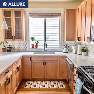 Mobile da <span class=keywords><strong>Cucina</strong></span> Personalizzato in Legno di <span class=keywords><strong>Noce</strong></span> Colorato Allure Yiwu - Product Image 3