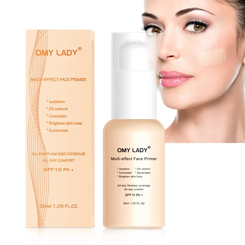 Собственная торговая марка, оптовая продажа, лучший водостойкий крем, основа для макияжа, bb крем с солнцезащитным spf 15