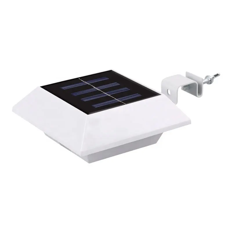 مصباح مزراب مربع يعمل بالطاقة الشمسية, مصباح مزراب مربع يعمل بالطاقة الشمسية 6 12 LED للحديقة ، مصباح يعمل بالطاقة الشمسية IP65 مقاوم للماء للحدائق والمناظر الطبيعية والمشي