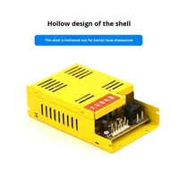Boîtier d'alimentation pour console de jeu Yongxing 12V Jaune Haute Puissance Accessoire pour borne d'arcade à monnayeur Électronique pour enfants