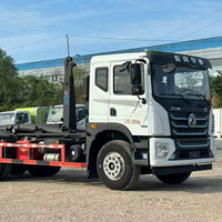 Camion à benne basculante Dongfeng 6x4 à bras articulé, véhicule à bras articulé à double pont