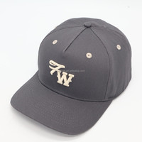 Casquette de baseball bicolore en coton de qualité supérieure OEM à 5 panneaux, ajustable, avec logo brodé 3D personnalisé, unisexe, pour l'extérieur