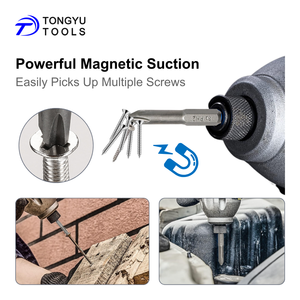 10 Buah Set Mata Obeng PH2, Shank Hex 1/4 inci 50mm (2 inci) Magnetik Baja S2 dengan Kotak untuk Obeng Impak & Bor - Product Image 4