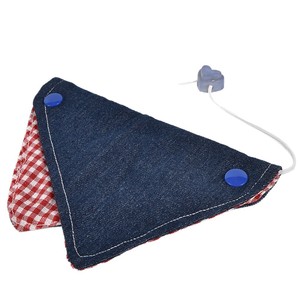 Pet Bibs Triangle Double-sided Printed Cartoon Pattern Dog Cat Neckband Scarf - Product Image 5