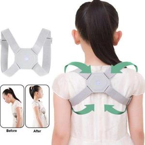 Correcteur de posture intelligent de haute qualité, professionnel, anti-cyphose, efficace, respirant, confortable, avec capteur de vibration, attelle dorsale - Product Image 1
