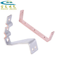 Barre omnibus flexible en aluminium-cuivre, série 1050, OEM, conductivité stable, pliable, pour batterie de stockage en aluminium massif