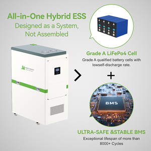 ระบบพลังงานแสงอาทิตย์ออลอินวัน JApower Battery 30kW 10kVA พร้อมแบตเตอรี่ลิเธียม 40kWh สำหรับระบบพลังงานภายในบ้าน - Product Image 3