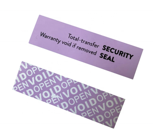 Papier d'étiquette d'impression vide de sécurité anti-contrefaçon personnalisé pour utilisation de nettoyant pour le visage - Product Image 2