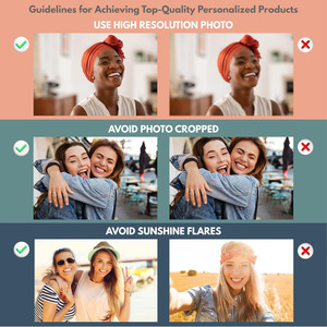 Vài trang trí, Cá nhân hoá hình ảnh tùy chỉnh hình dạng Acrylic đồ trang trí quà tặng cho cặp vợ chồng nhà cây giáng sinh trang trí treo - Product Image 6