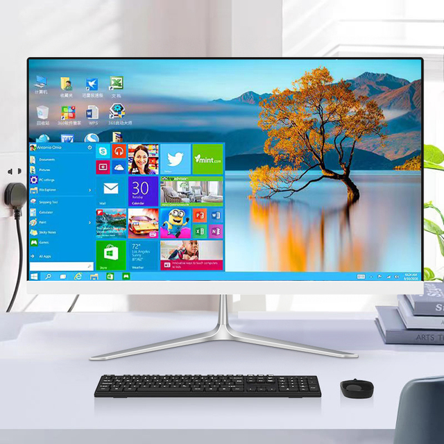 Hot Selling Ultra-Slim Desktop Computer 16GB RAM 512GB SSD All in One PC for Office
