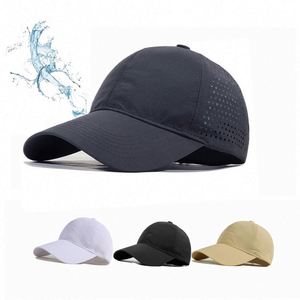 Gorra de Béisbol Personalizada al por Mayor de Fábrica BSCI, Gorra de Béisbol de 6 Paneles Impermeable con Orificios Láser Transpirables - Product Image 1