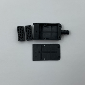 ตัวเชื่อมต่อไฟเบอร์ออปติกแบบสี่เหลี่ยม 24 ตำแหน่ง 2.0 มม. 1.2 มม. 0.9 มม. 48 ตำแหน่ง 0.9 มม. สายไฟเบอร์ออปติกแบบ Pigtail สำหรับติดตั้งบนแผง สีดำ - Product Image 2