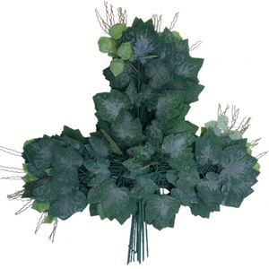 Rami Artificiali di Acero con Stelo Lungo e Robusto per Decorazione Vasi da Terra, Ingresso, Corridoio, Accento Verde Moderno per la Casa - Product Image 4