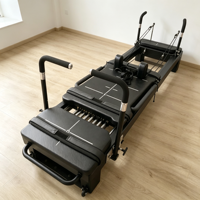 Machine de Pilates Megaformer Supermodel, Reformer pour entraînement complet du corps et cardio, idéal pour les studios de fitness et le remodelage corporel